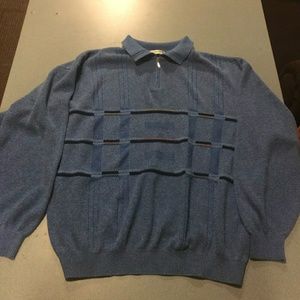 St Croix pullover sweater quarter zip